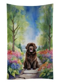 Newfoundland Spring Path Kitchen Towel Dish Cloths Guest Hand Towel Decorative Bathroom Towel for Face,Tea, Dishcloth, Kitchen and Bath