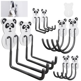 For hanging heavy 42 pounds (Max.) 8 small size hooks