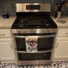 Tibetan Spaniel Luau Kitchen Towel Dish Cloths Guest Hand Towel Decorative Bathroom Towel for Face,Tea, Dishcloth, Kitchen and Bath