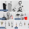 For hanging heavy 42 pounds (Max.) 8 small size hooks